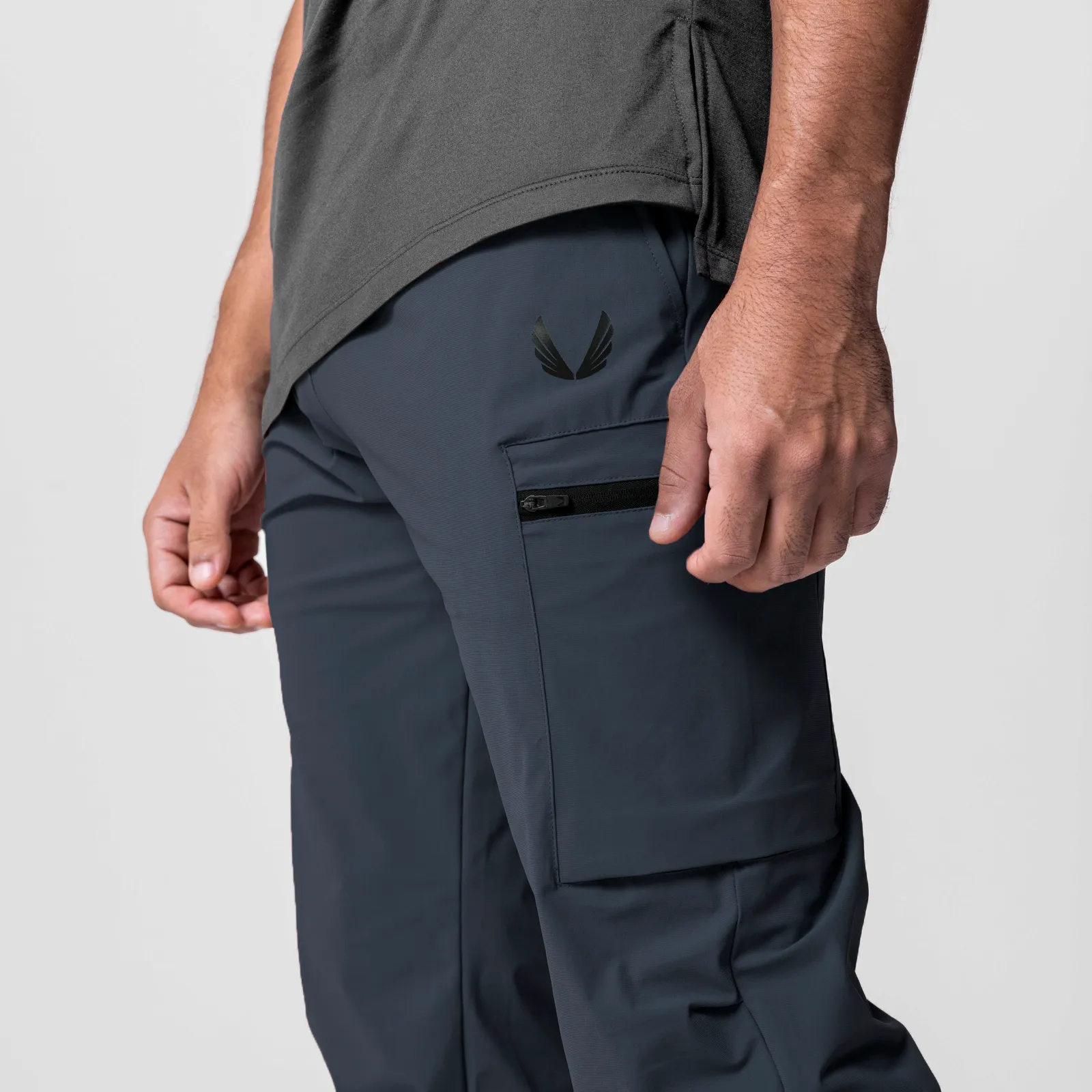 0656. Tetra-Lite™ Standard Zip Jogger - Navy