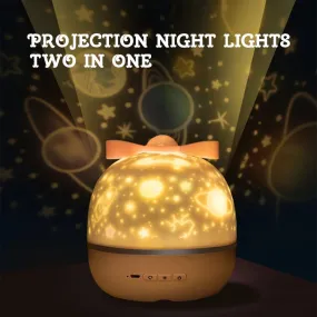 360 Rotation Starry Sky Projector