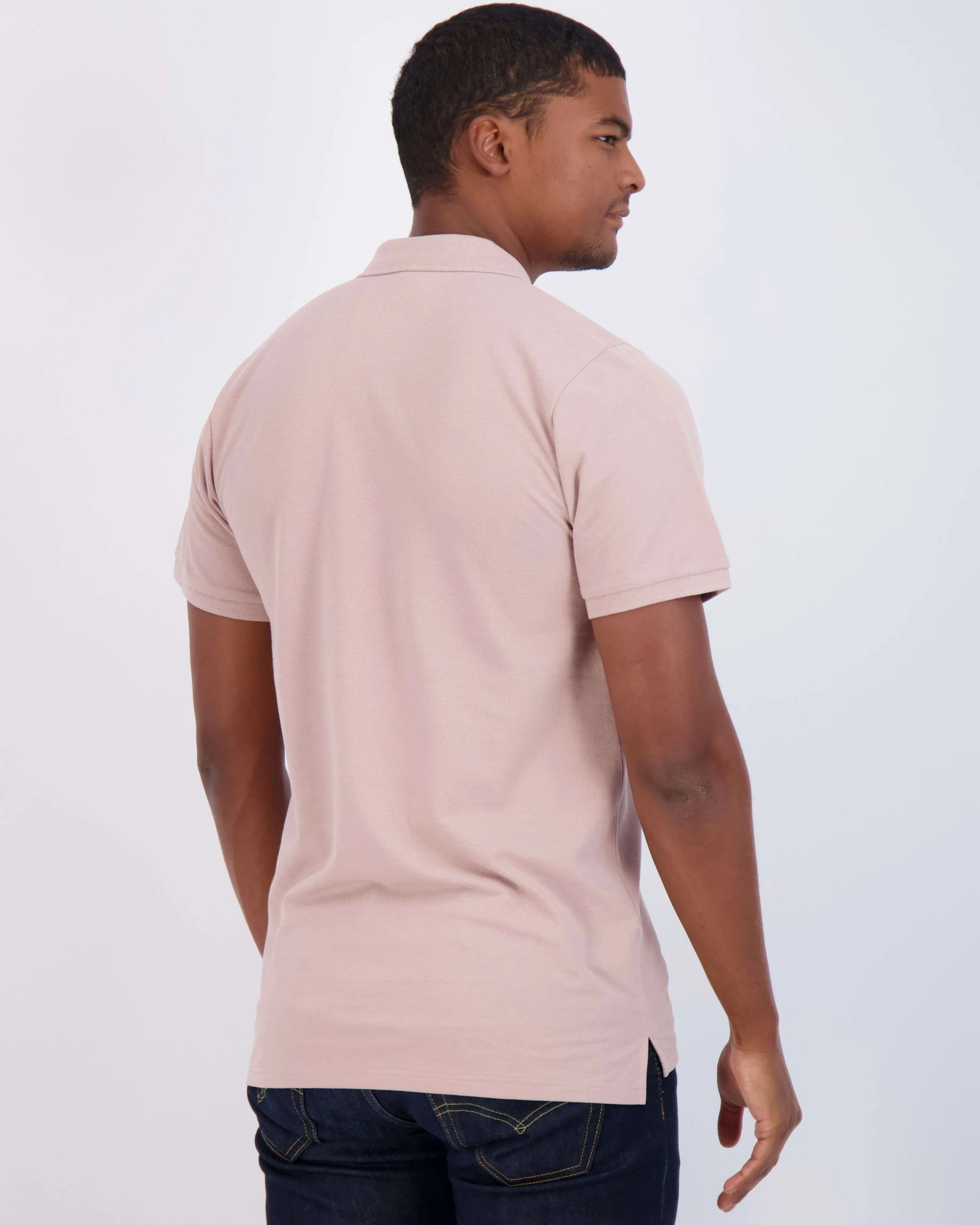 4 Pack: Men's Cotton Pique Short Sleeve Polo Shirt - Performance Polo (Available In Big & Tall)