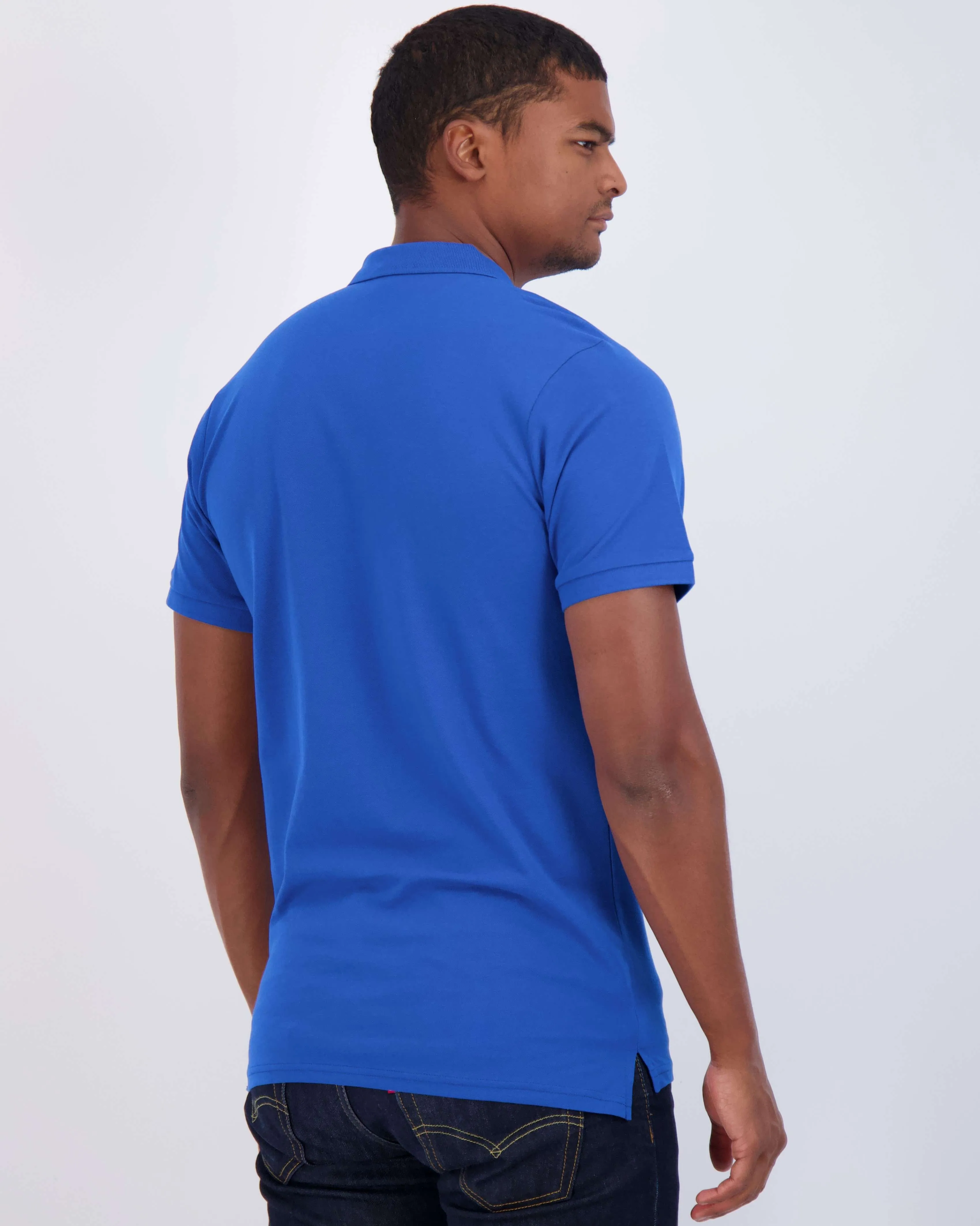 4 Pack: Men's Cotton Pique Short Sleeve Polo Shirt - Performance Polo (Available In Big & Tall)