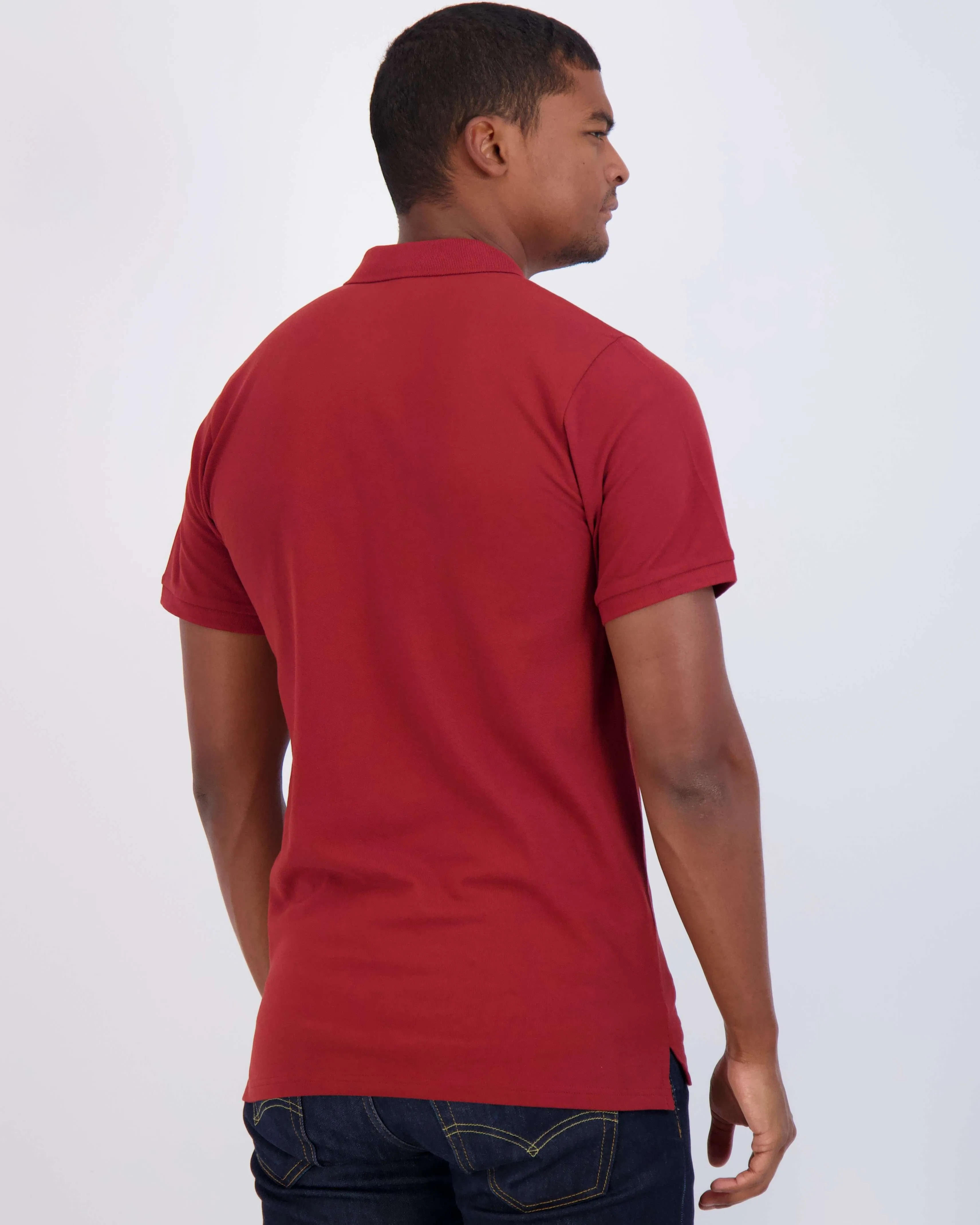 4 Pack: Men's Cotton Pique Short Sleeve Polo Shirt - Performance Polo (Available In Big & Tall)