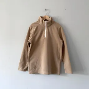 Aigle / Beige fleece half zip / 10Y