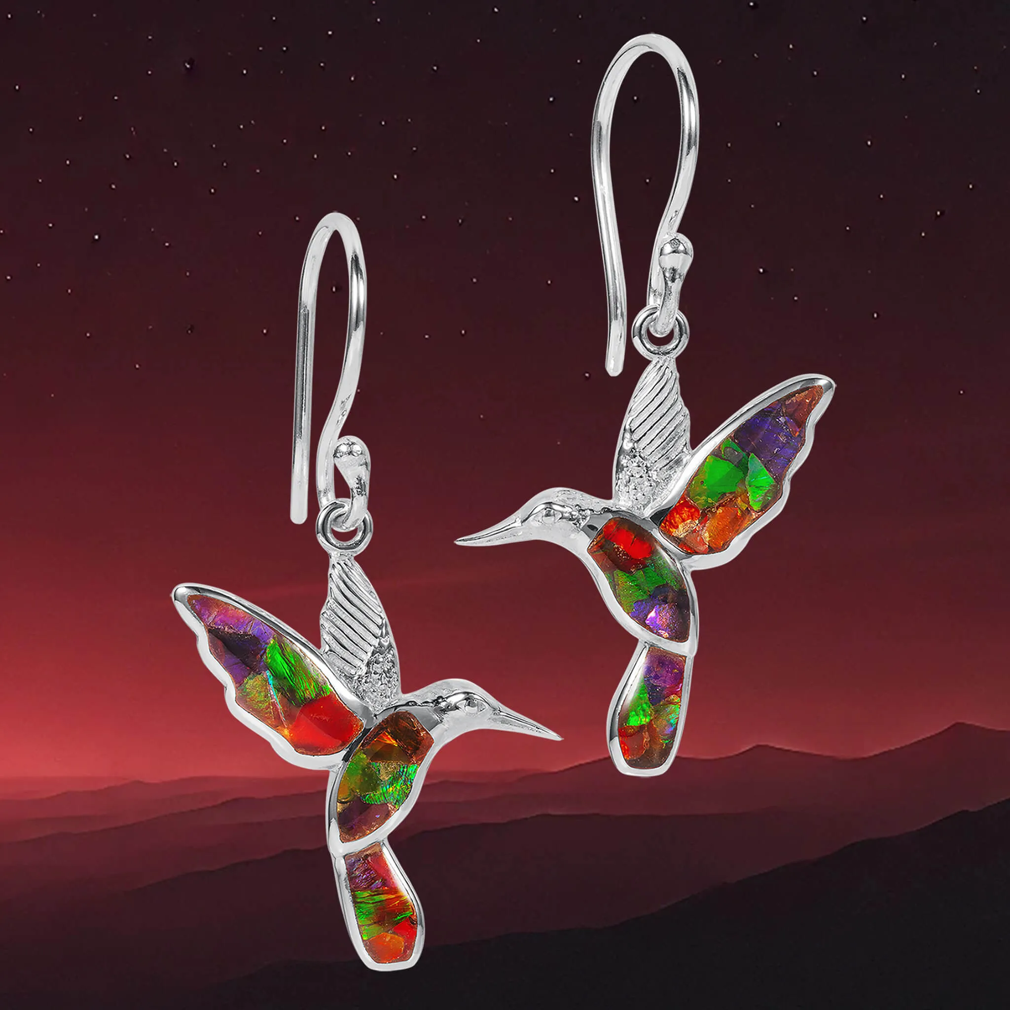 Ammolite Hummingbird Collection