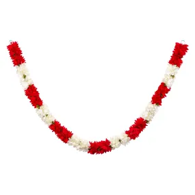 Artificial Flower Garland  - Jasmine |  Artificial Mala/ Flower Toran for Door/ Assorted Colour & Design