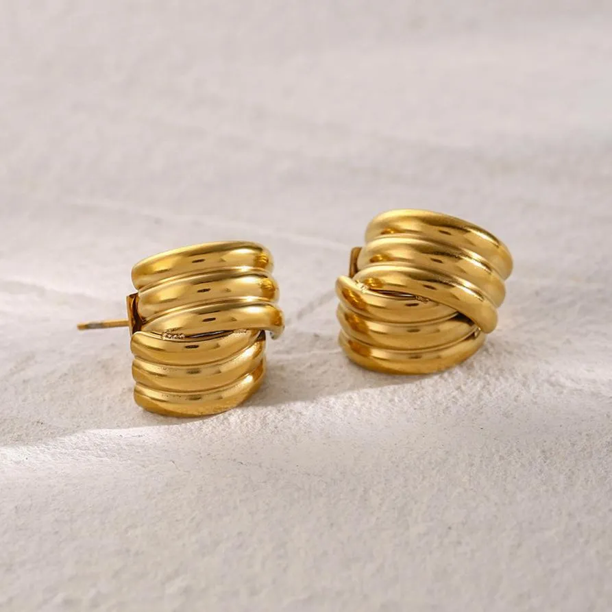 Avalon Gold Earrings