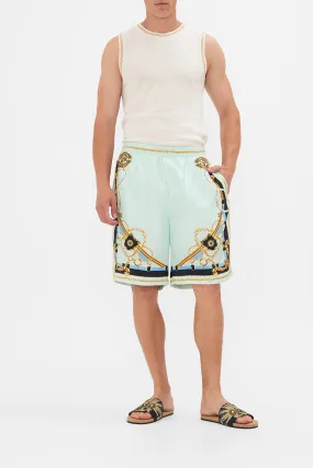 BAGGY MID LENGTH WALK SHORT SEA CHARM