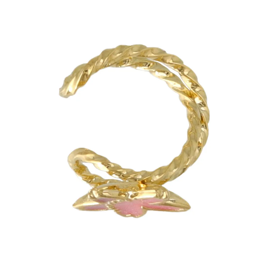 Bicolor Sakura Ear Cuff