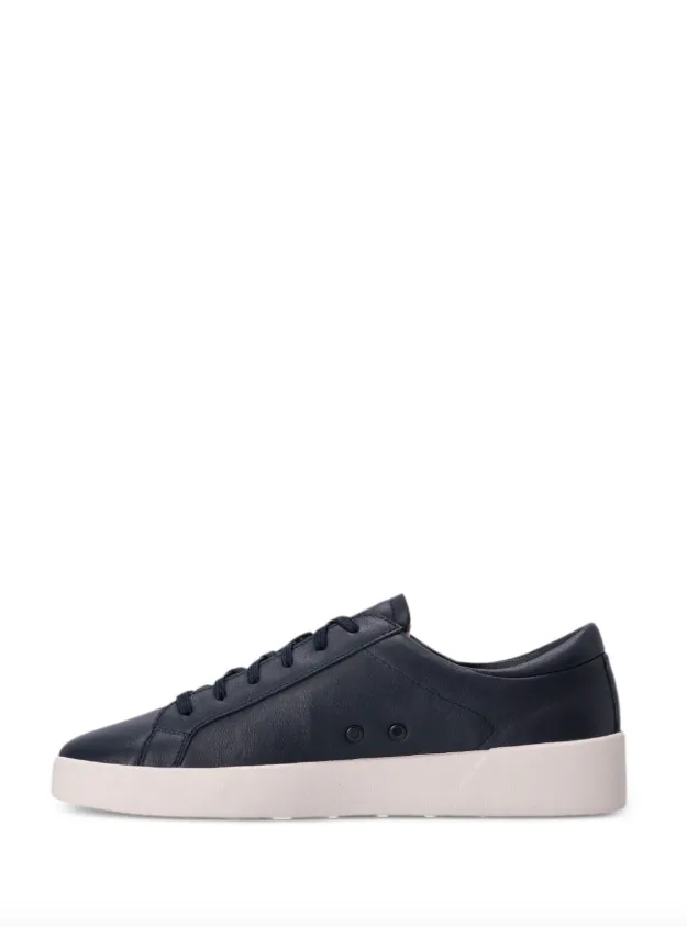 BOSS lace-up leather sneakers