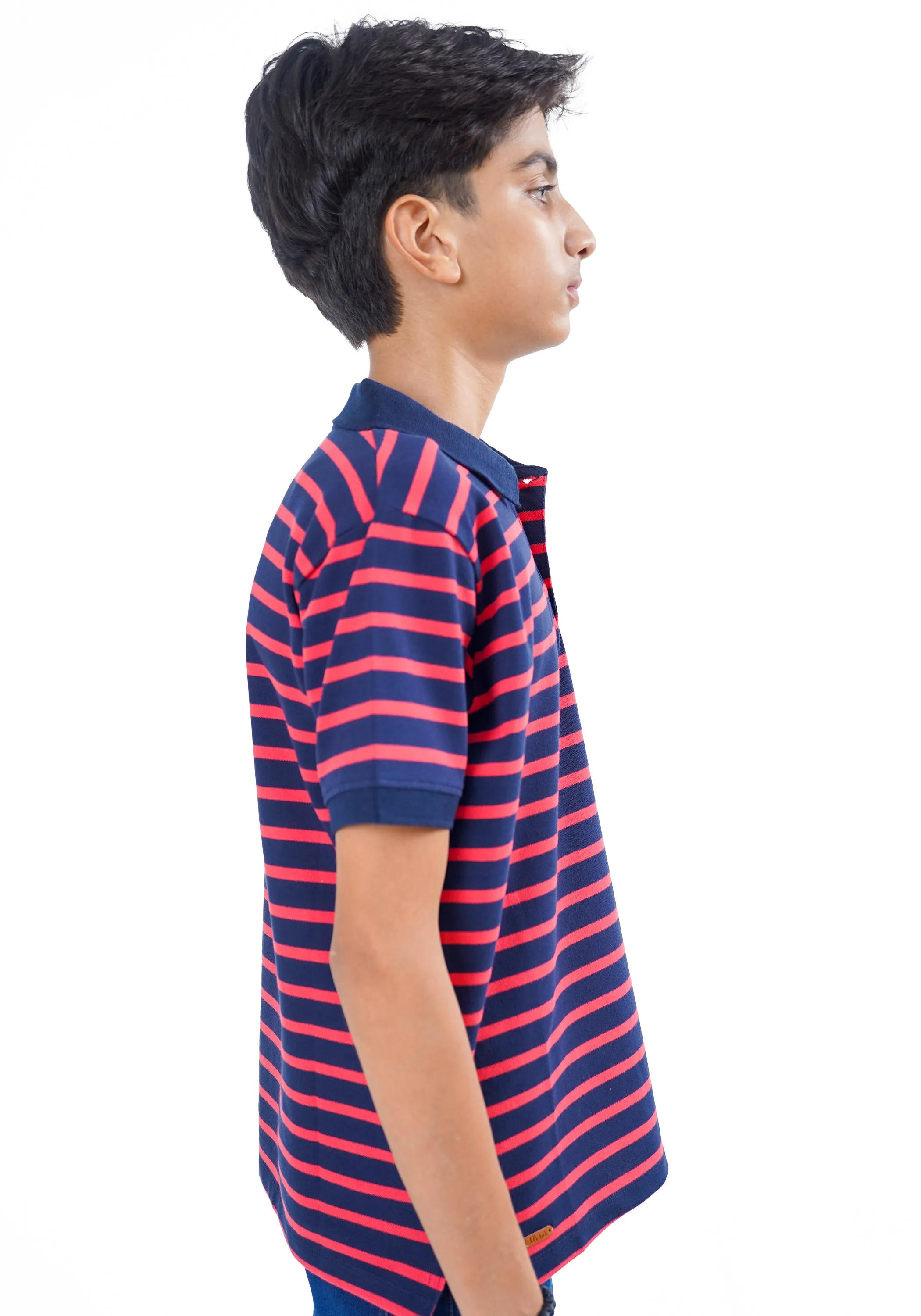 Boy Red  Polo Shirt