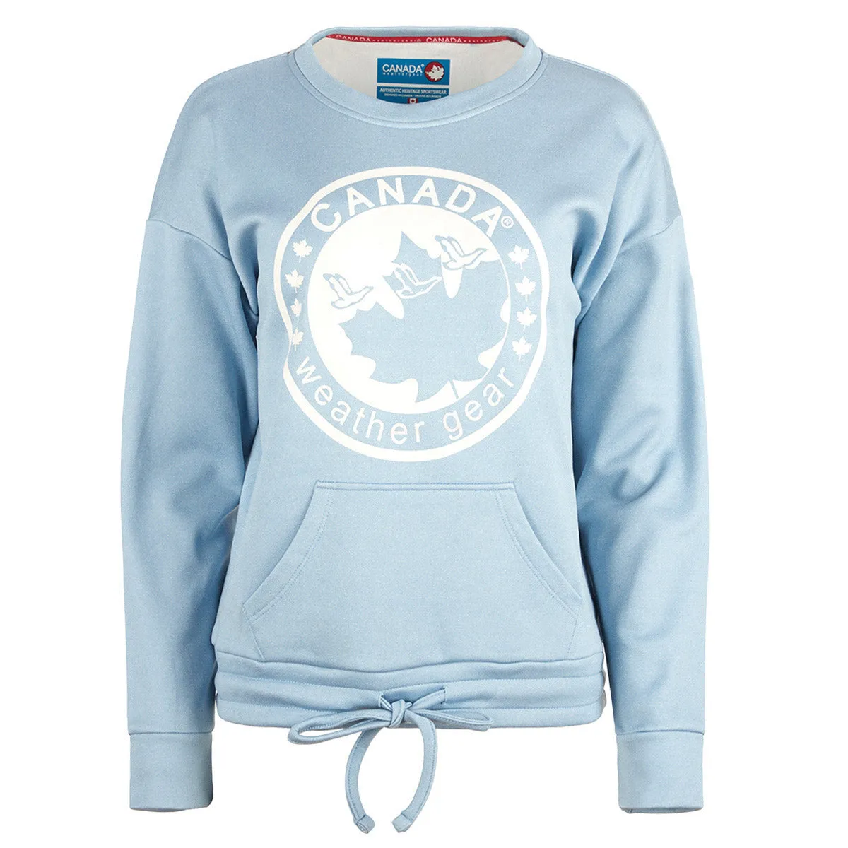 Canada Weather Gear Women's Logo Drawstring Sweater