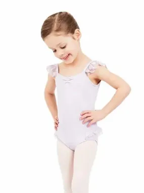 CAPEZIO 11592C FLUTTER SLEEVE CAMISOLE LEOTARD