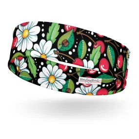 Cherry Daisy Headband