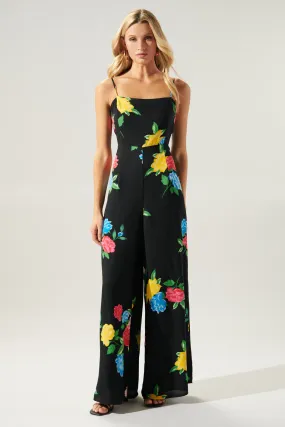 Cheyenne Floral Wide Leg Jumpsuit