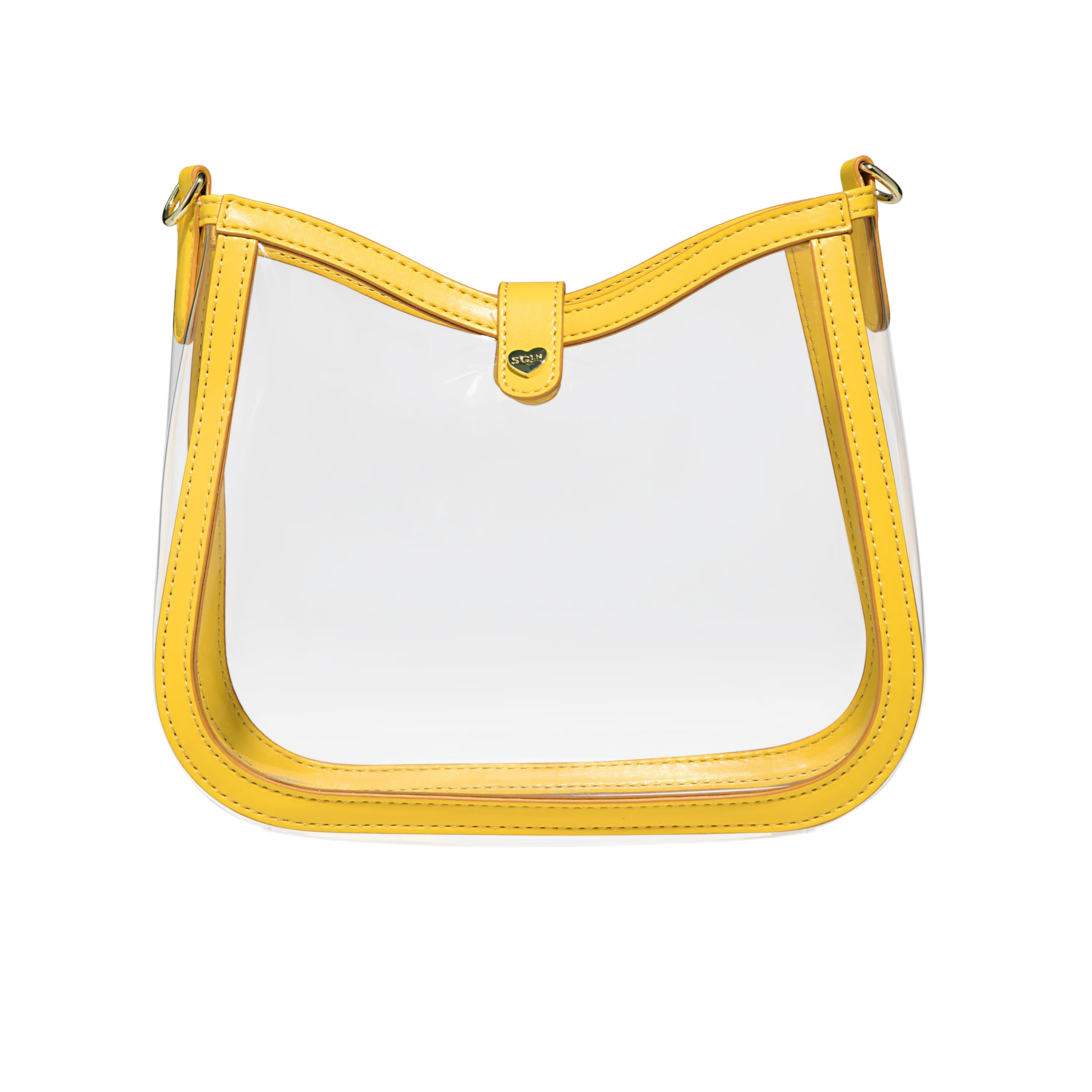 Clear Snap Crossbody Bag