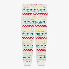 Clearance fit 2 grown-ups organic PJ pant in fair isle