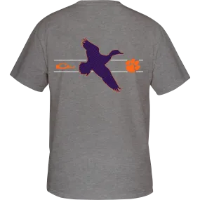 Clemson Drake & School Logo T-Shirt