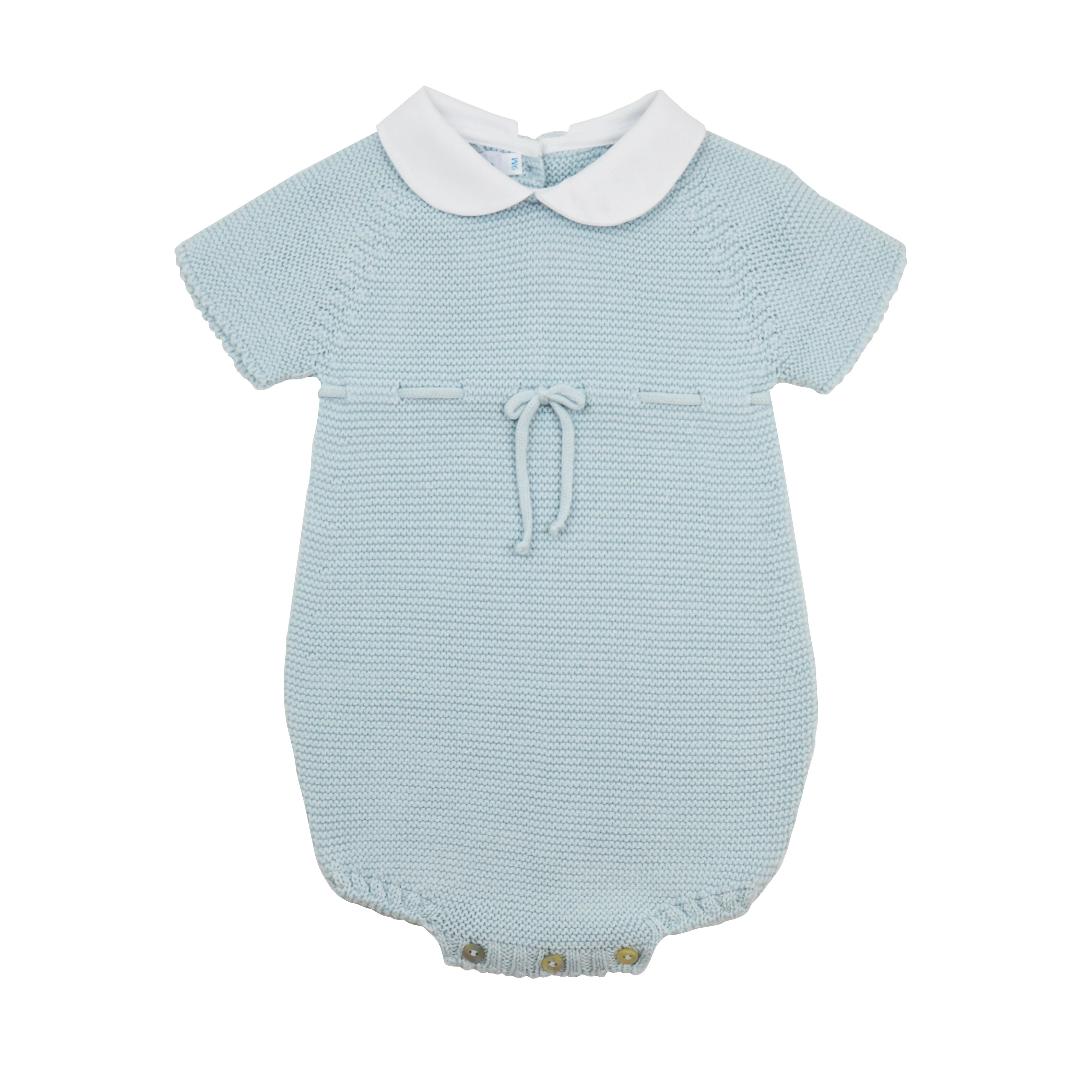 Collared Sweater Bubble with Drawstring | Blue (3)