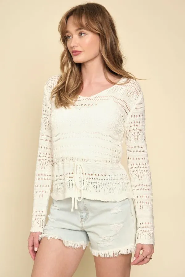 Crochet Sweater Top