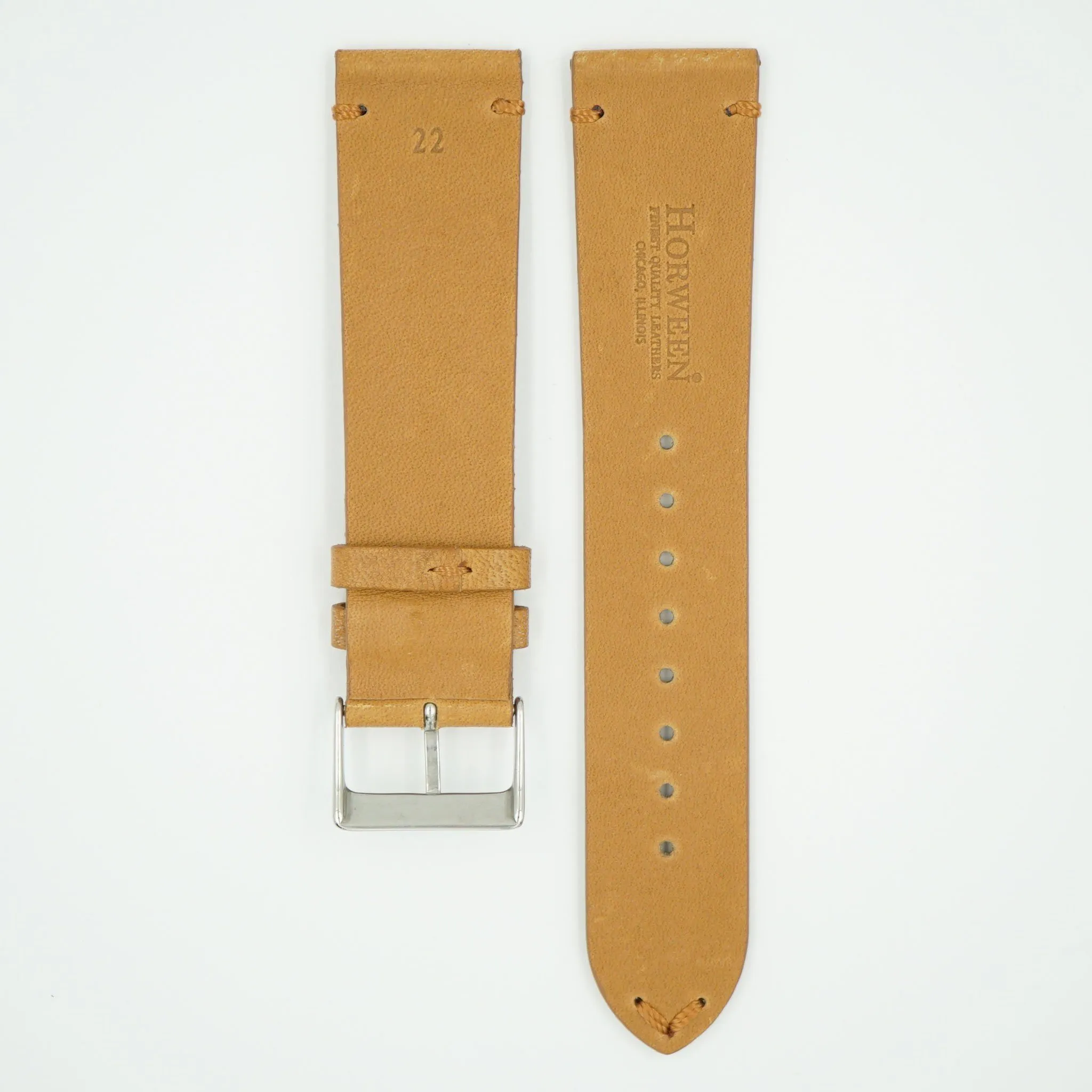 Dakota Horween Vintage Brown Leather Strap