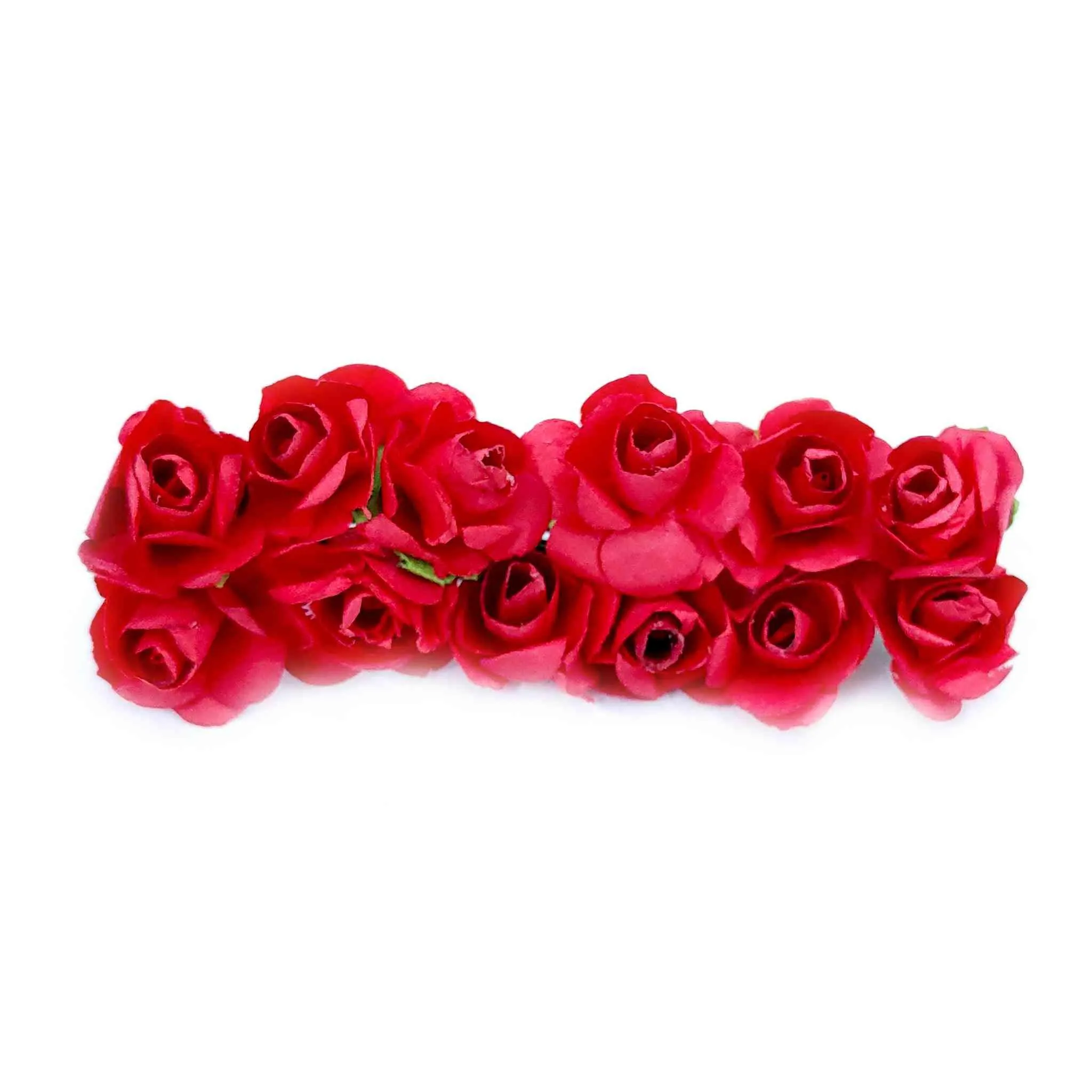 Decorative Artificial Landora Rose Paper Flower for Decor, Craft Or Textile, 144Pcs -Design 27