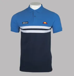 Ellesse Muccio Polo Shirt Blue/Navy/White