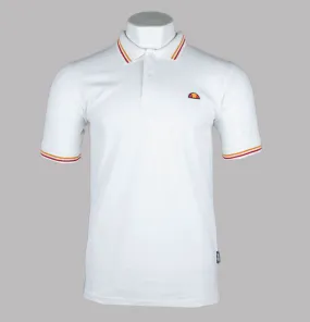 Ellesse Rooks Polo Shirt White