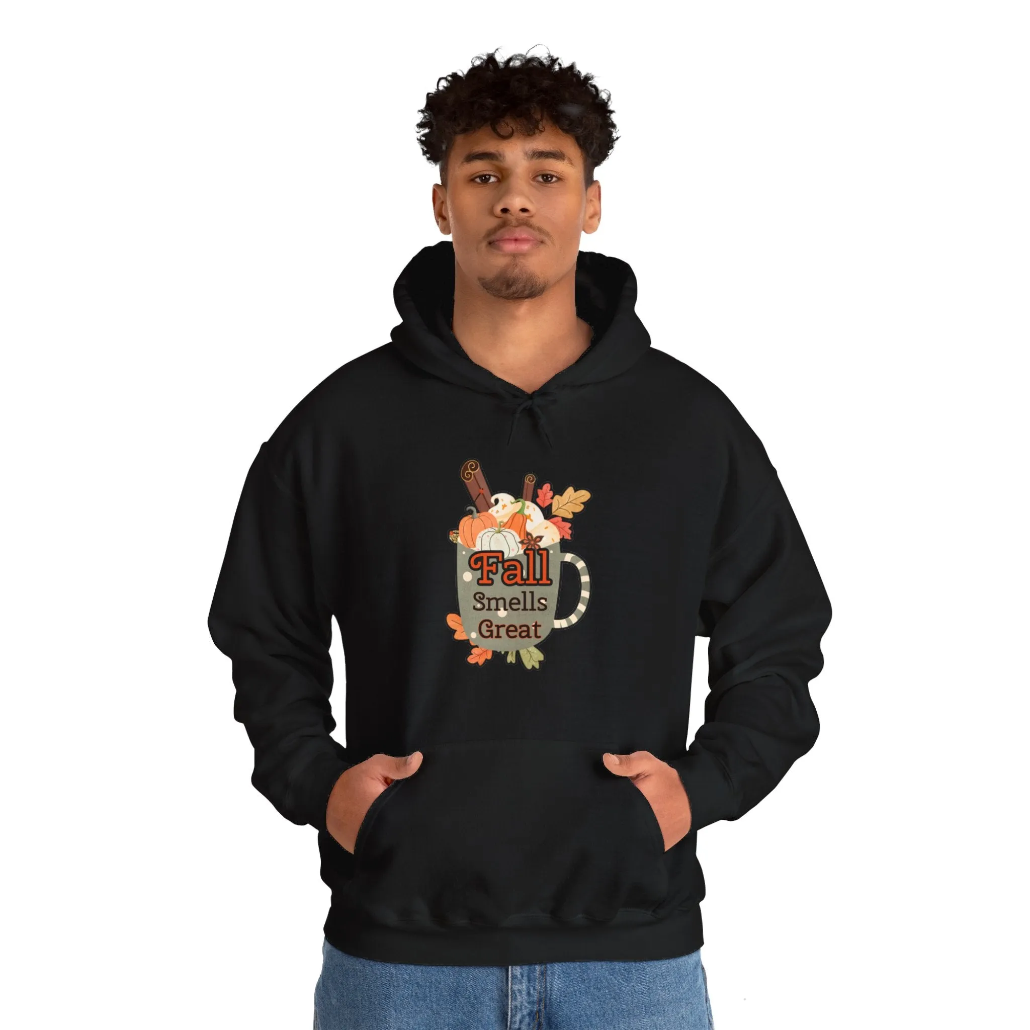 Fall Smells Great Unisex Heavy Blend™ Hooded Sweatshirt