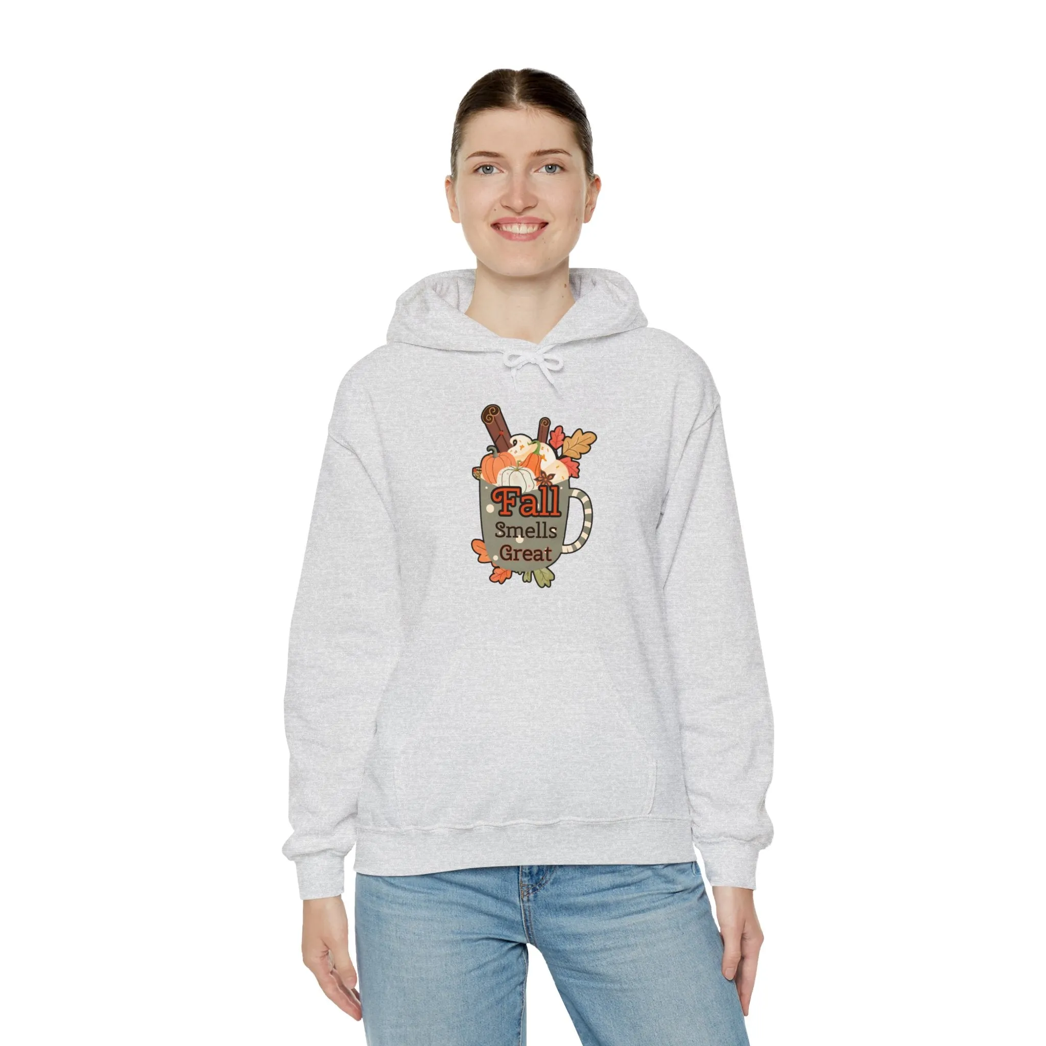 Fall Smells Great Unisex Heavy Blend™ Hooded Sweatshirt