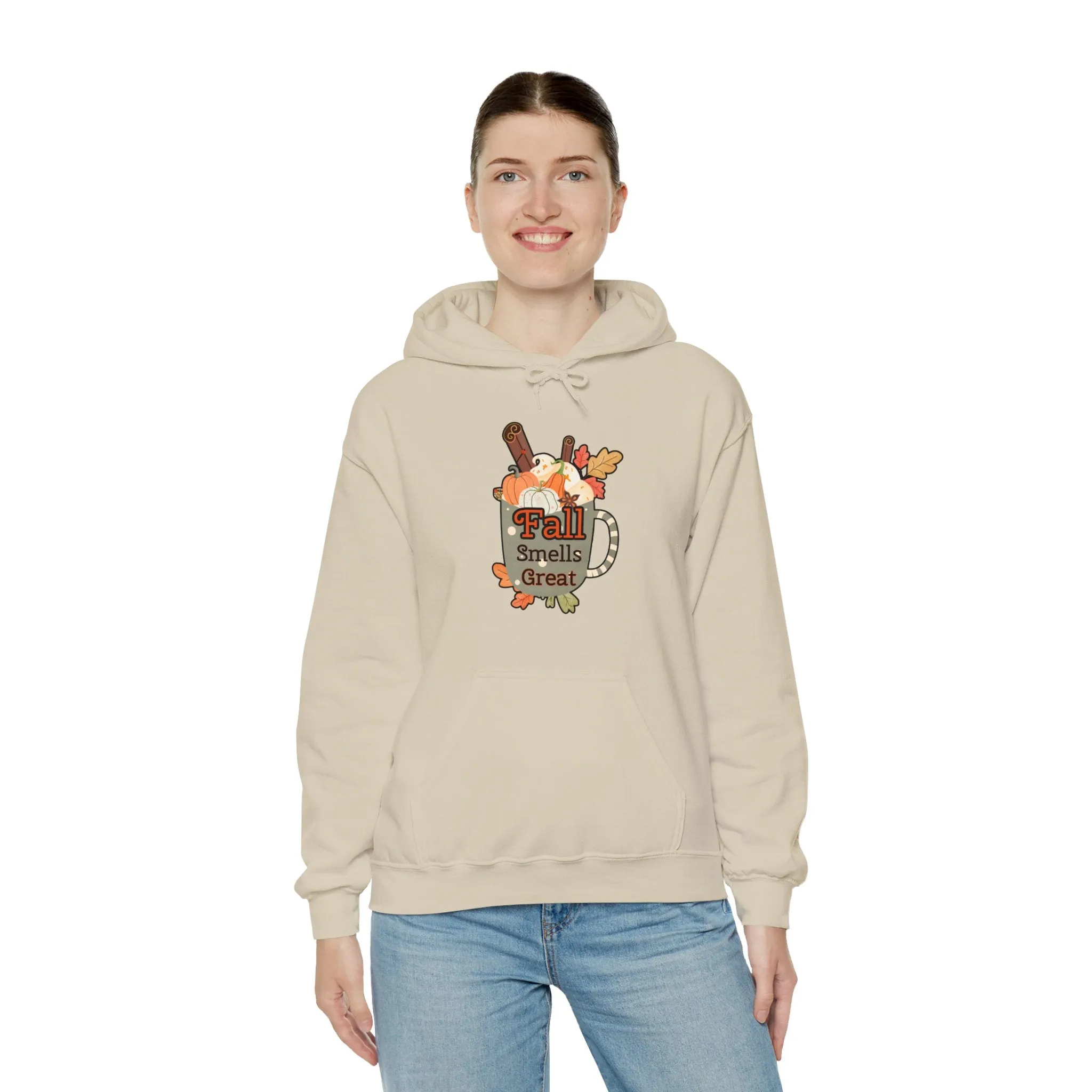 Fall Smells Great Unisex Heavy Blend™ Hooded Sweatshirt