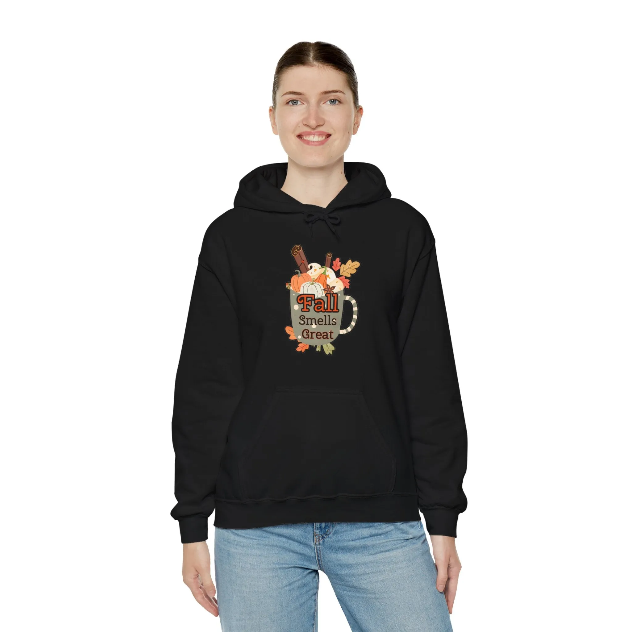 Fall Smells Great Unisex Heavy Blend™ Hooded Sweatshirt