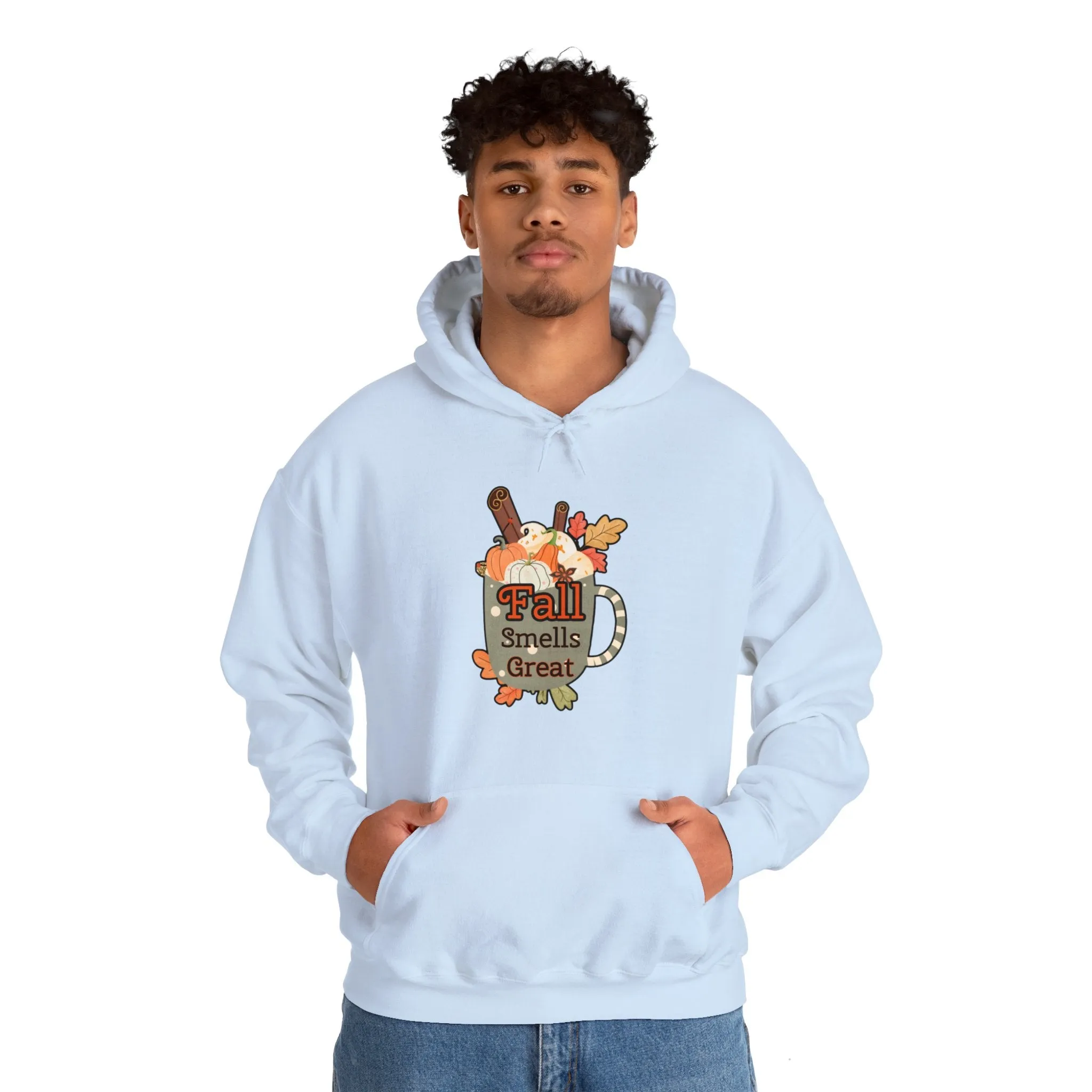 Fall Smells Great Unisex Heavy Blend™ Hooded Sweatshirt