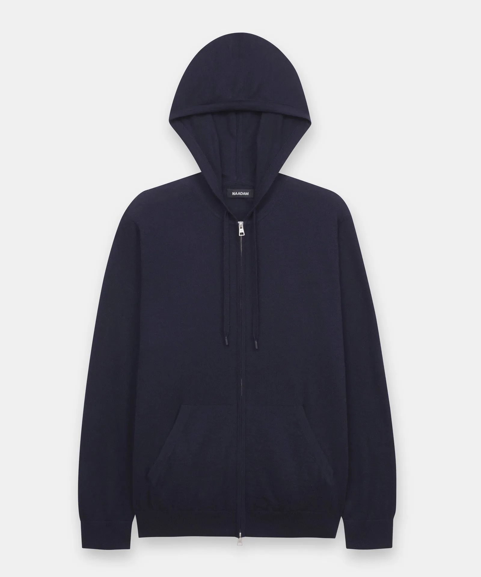 Fancy Cashmere Zip-Up Hoodie