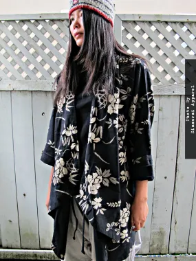 Flower & Fern Design Kimono