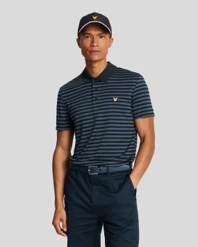 Golf Broad Stripe Polo Shirt