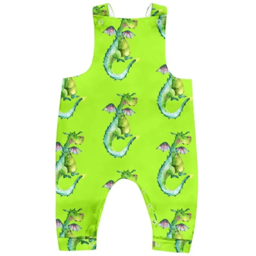 Green Dragon Long Leg Overalls