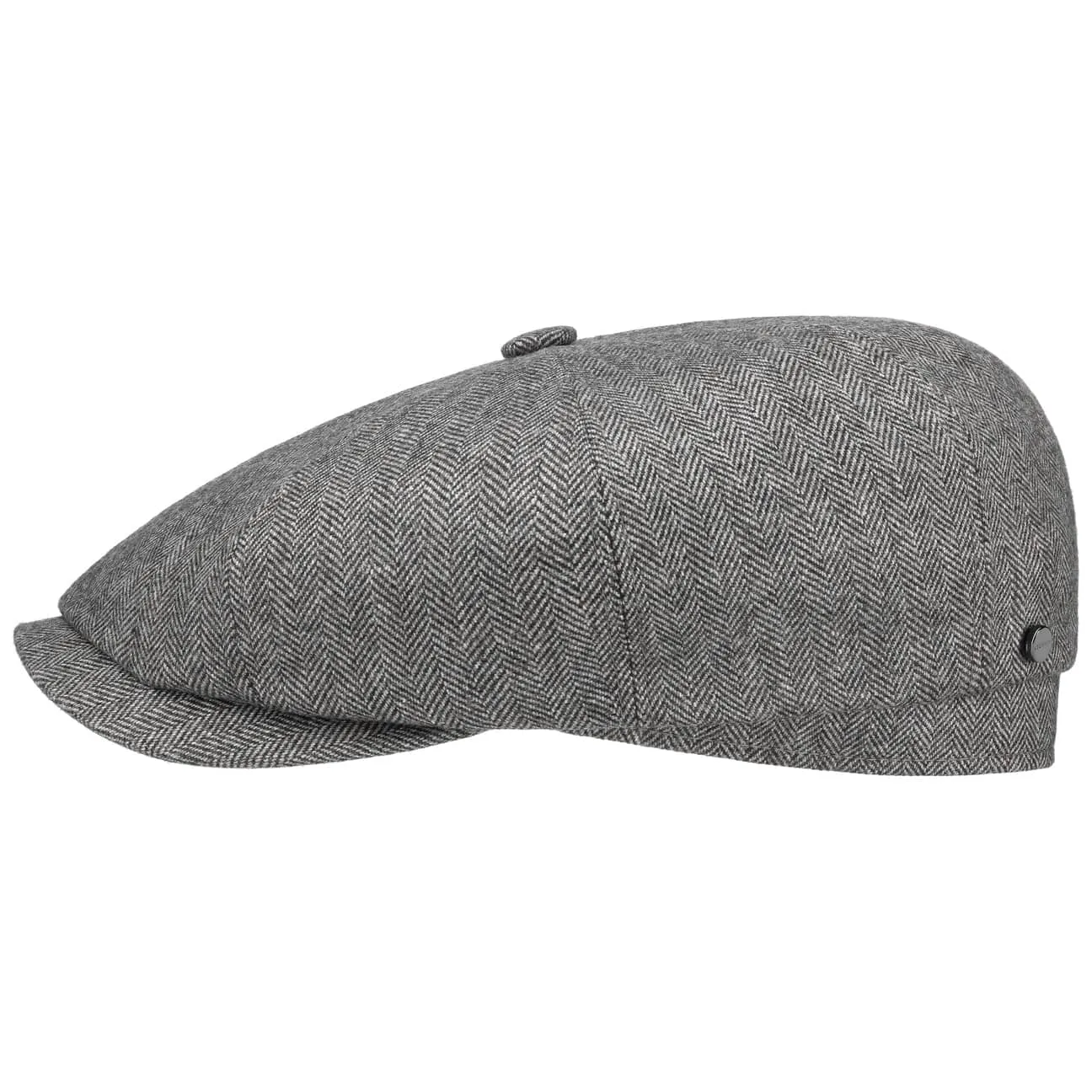 Hatteras Cashmere Silk Newsboy Cap by Stetson