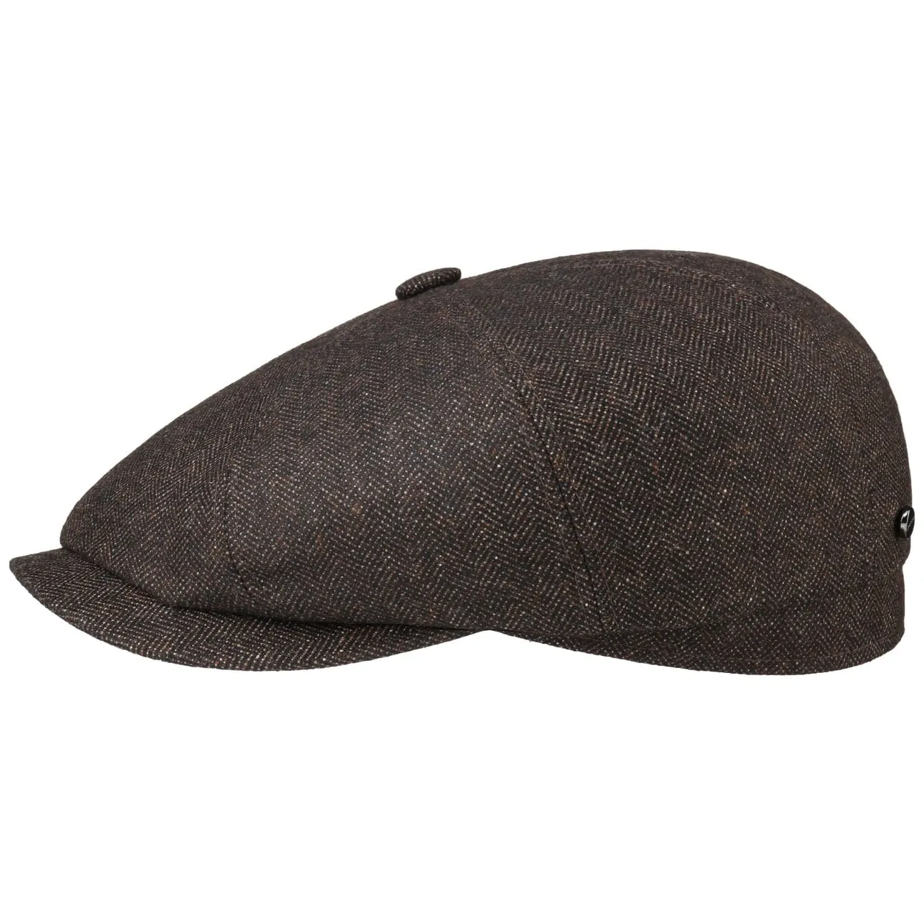 Hatteras Cashmere Silk Newsboy Cap by Stetson