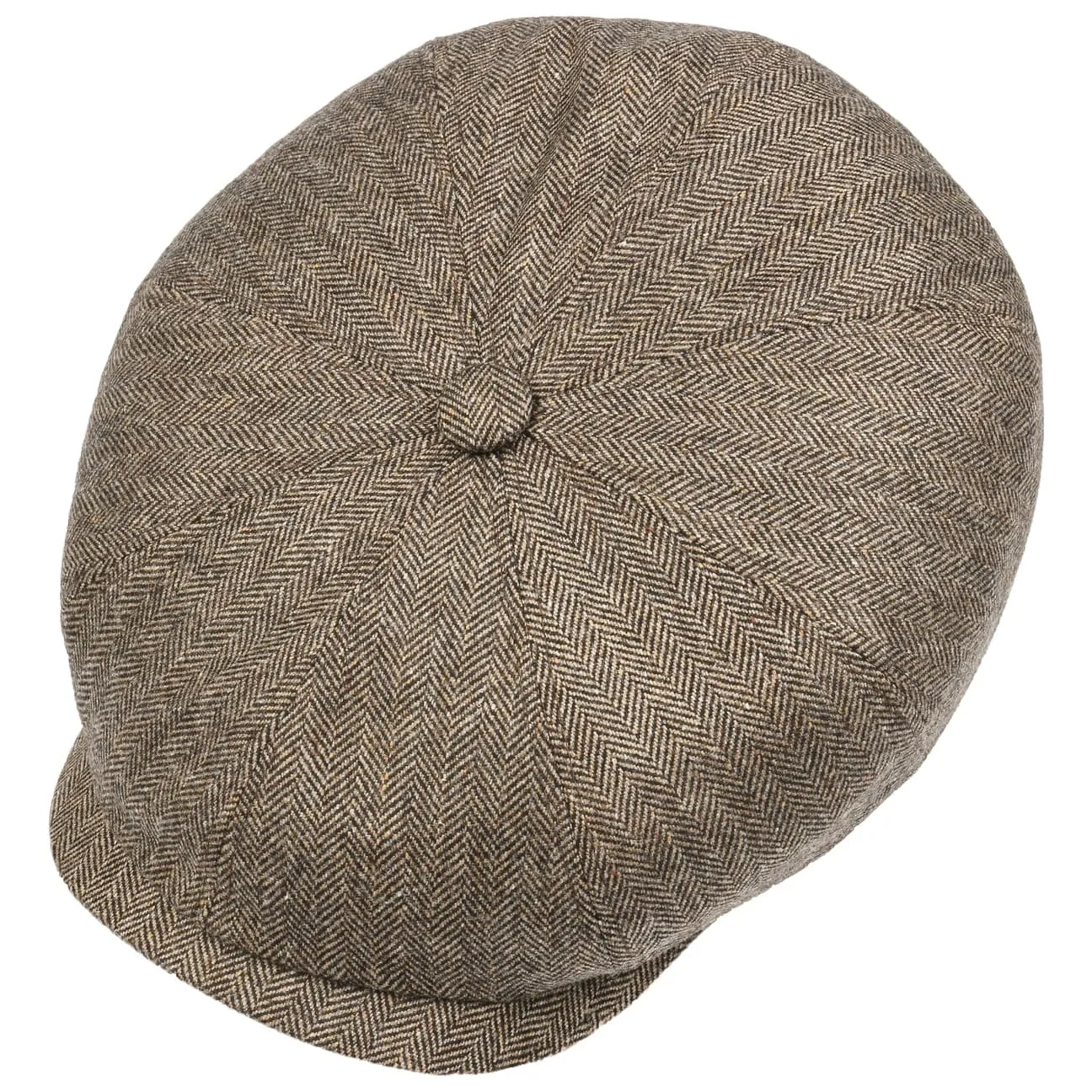 Hatteras Cashmere Silk Newsboy Cap by Stetson