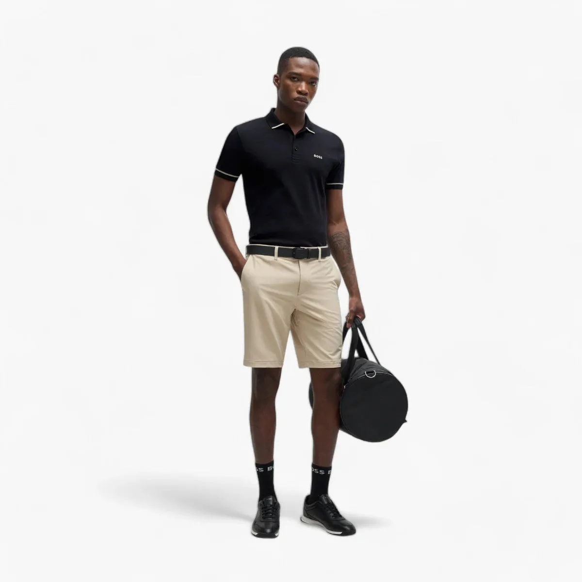 Interlock-Cotton Slim-Fit Polo Shirt With Contrast Trims