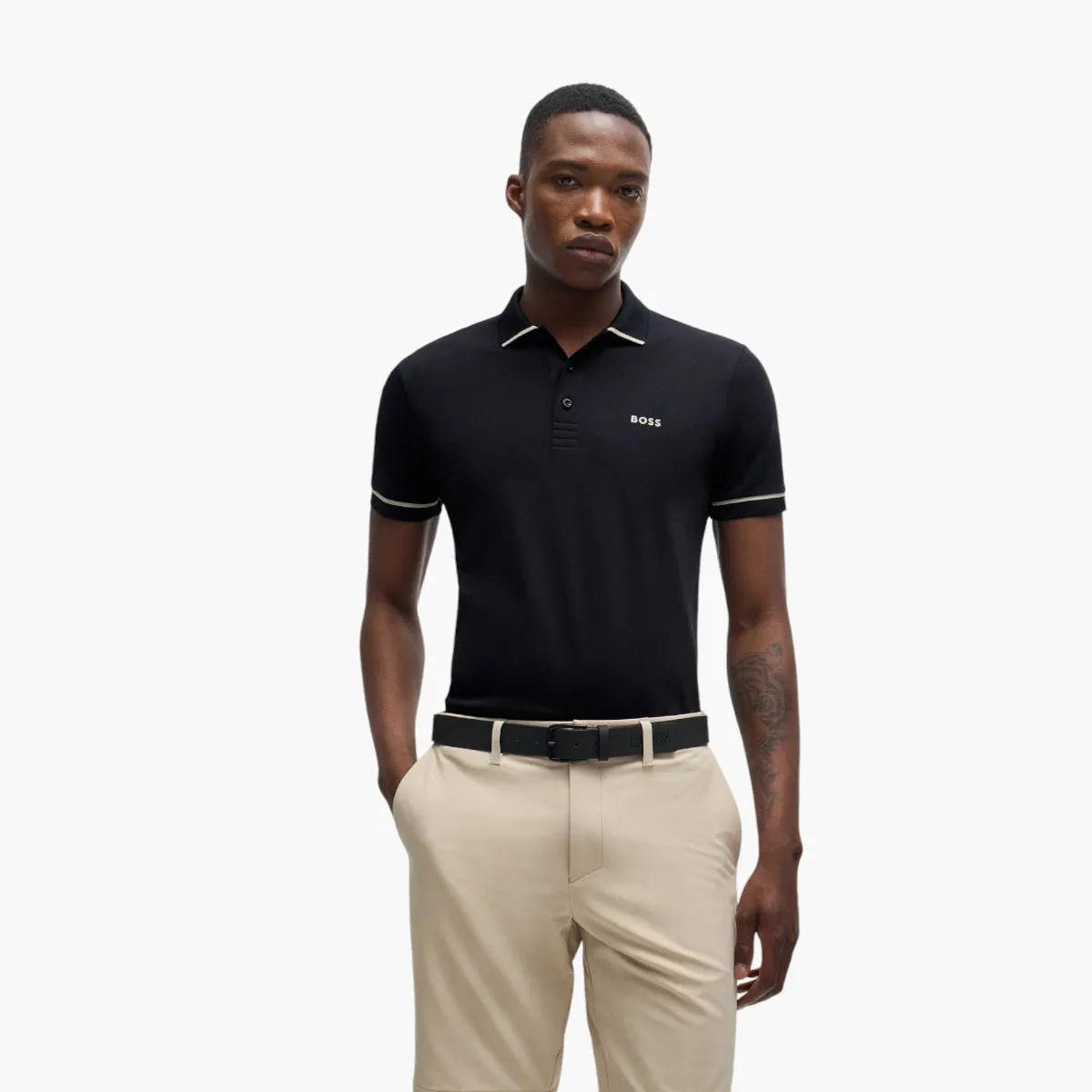 Interlock-Cotton Slim-Fit Polo Shirt With Contrast Trims