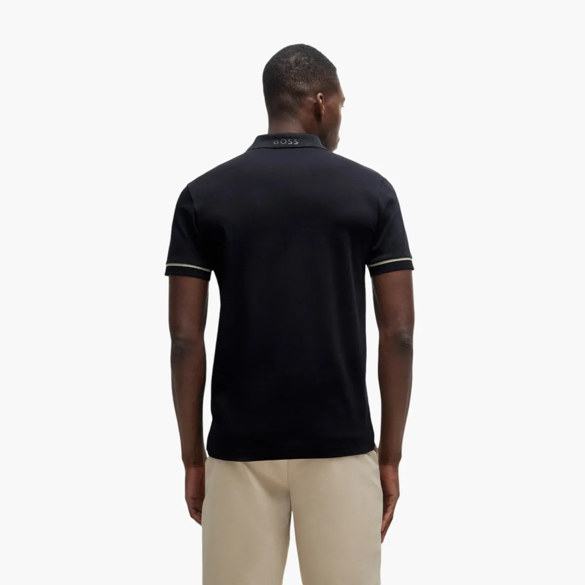 Interlock-Cotton Slim-Fit Polo Shirt With Contrast Trims