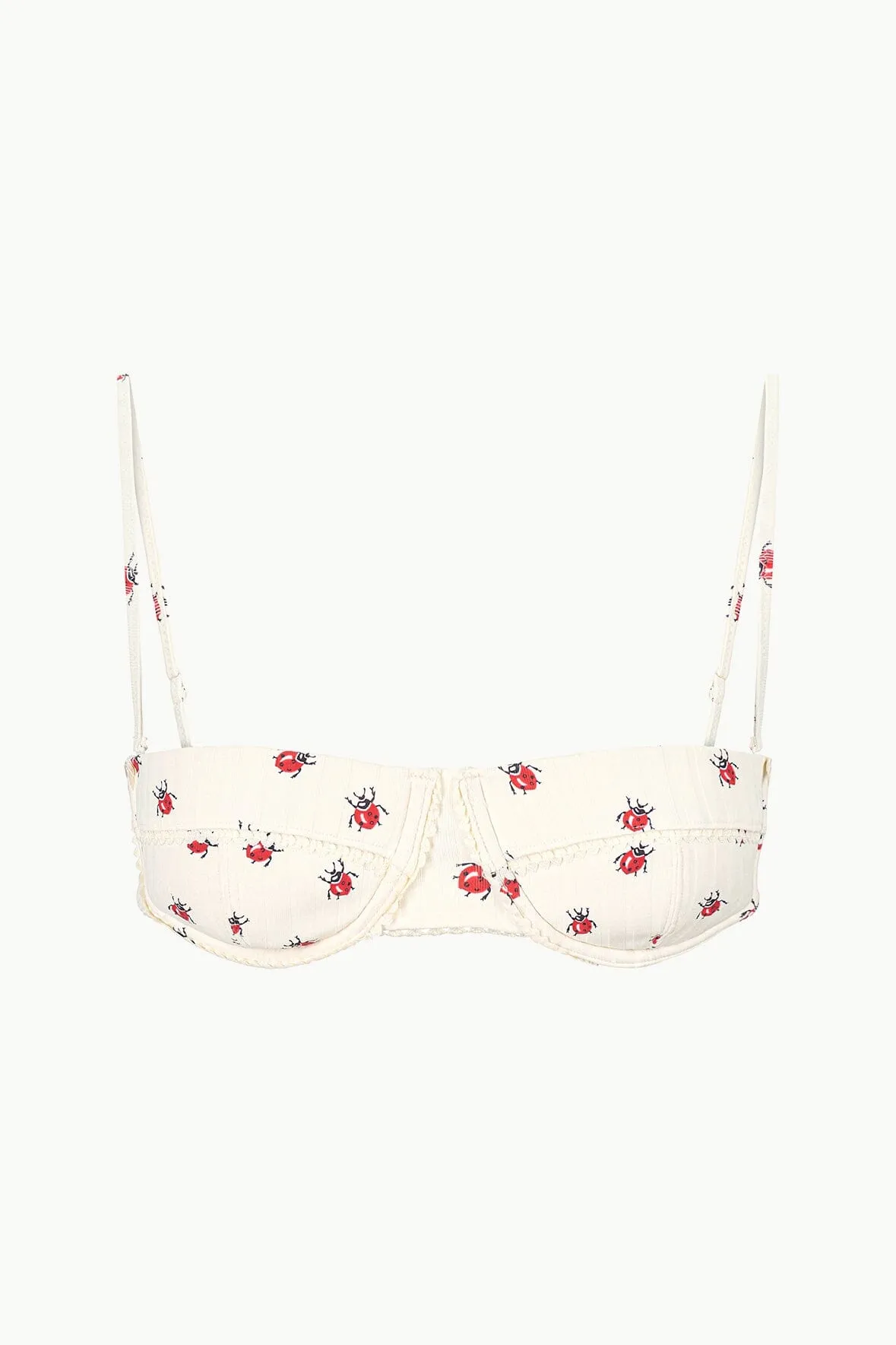 JO BALCONETTE TOP | LADYBUGS