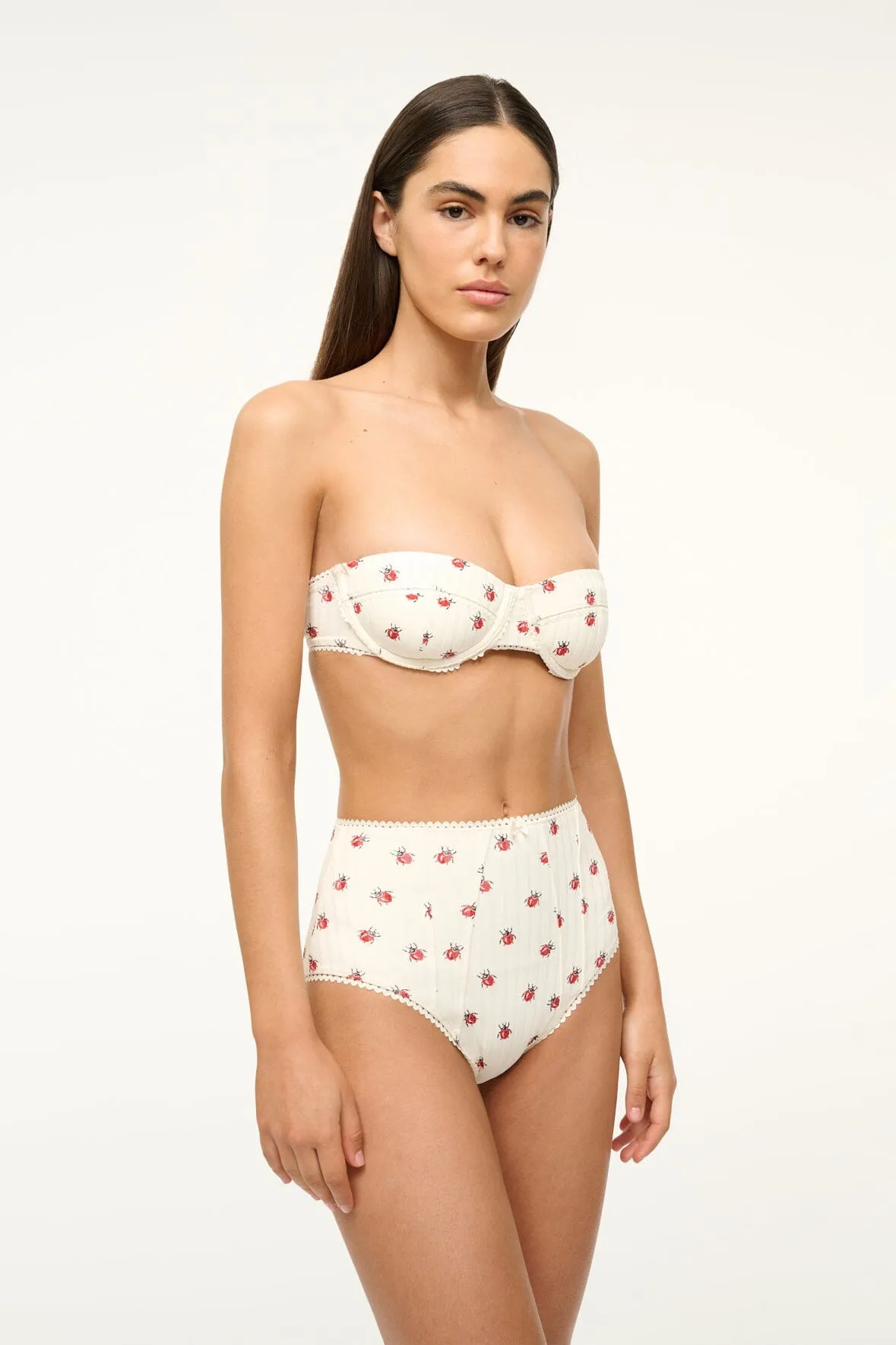 JO BALCONETTE TOP | LADYBUGS