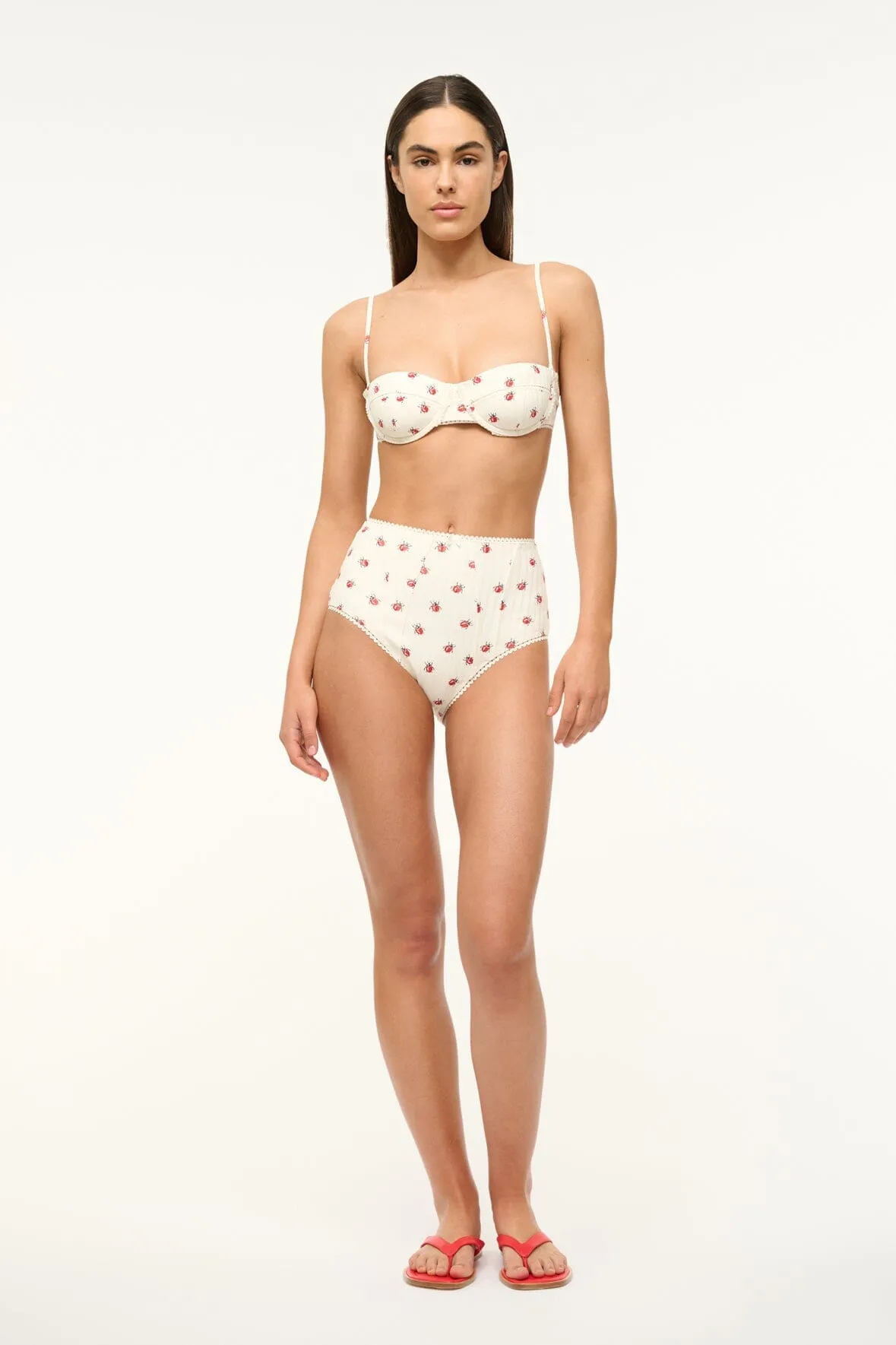 JO BALCONETTE TOP | LADYBUGS