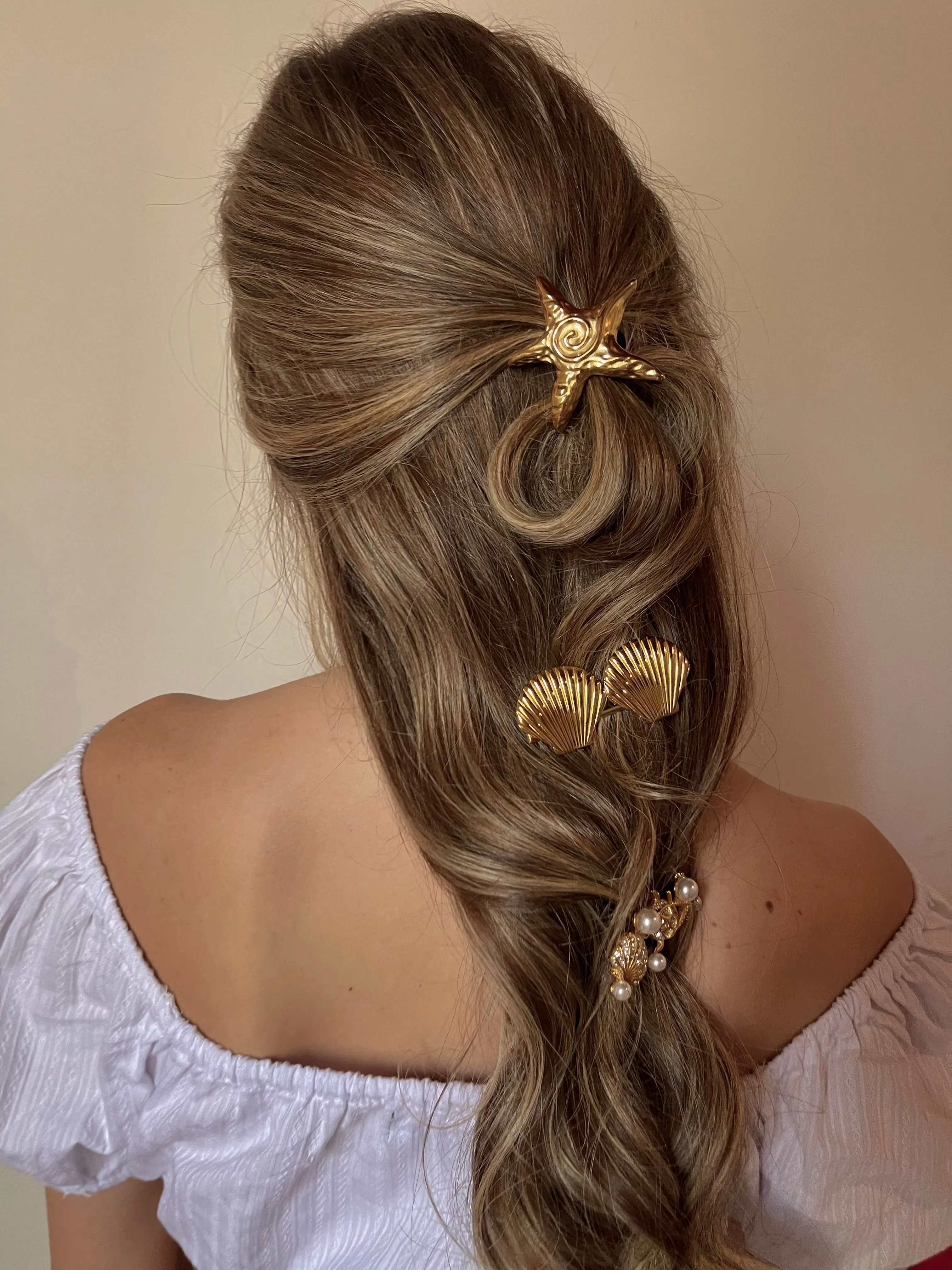 Laguna Gold Hair Clip