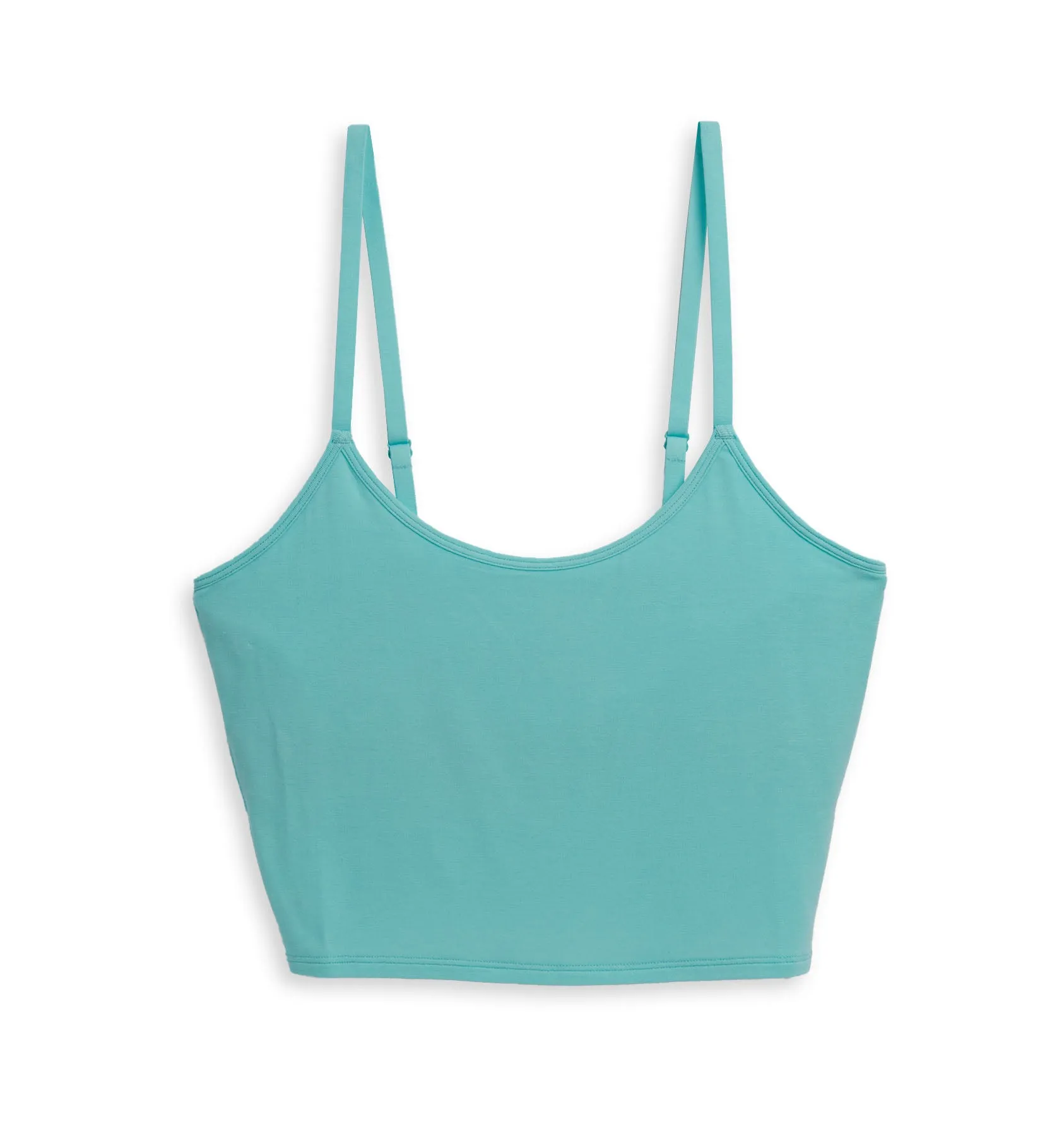 Longline Bra Top LC - Tencel Modal Aruba Blue