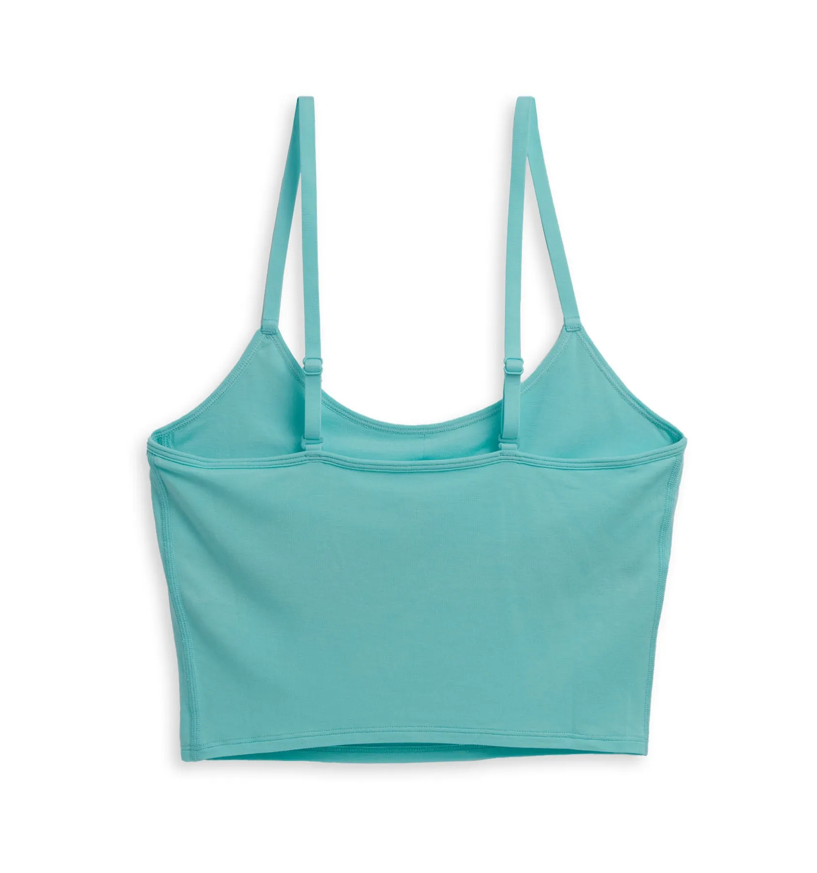 Longline Bra Top LC - Tencel Modal Aruba Blue