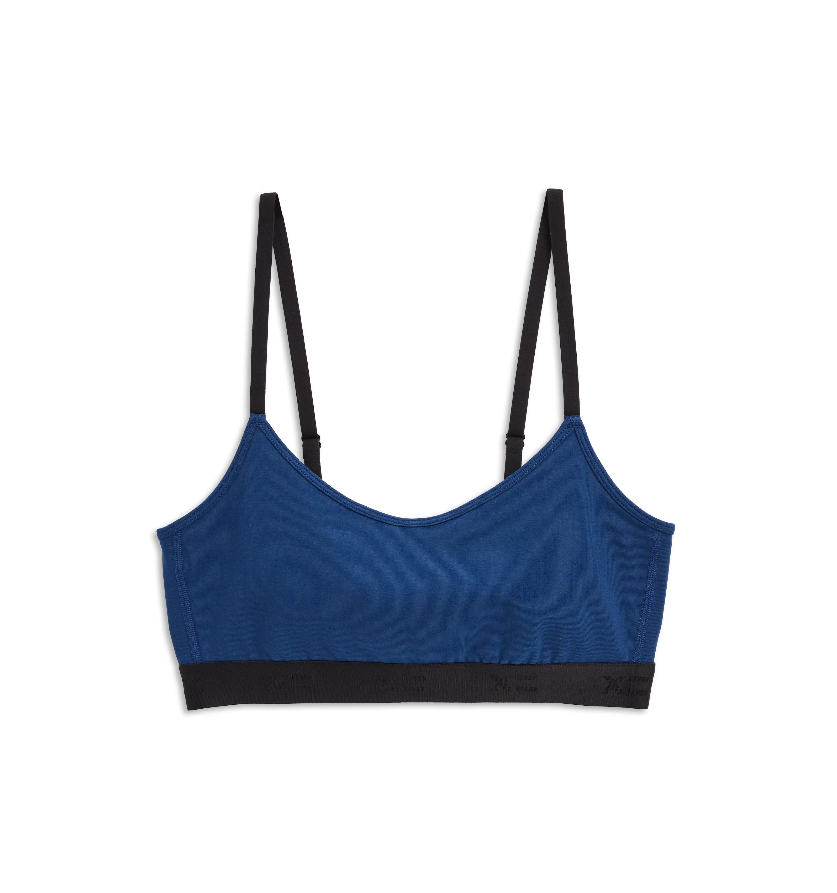 Low Cut Soft Bra - Gothic Indigo