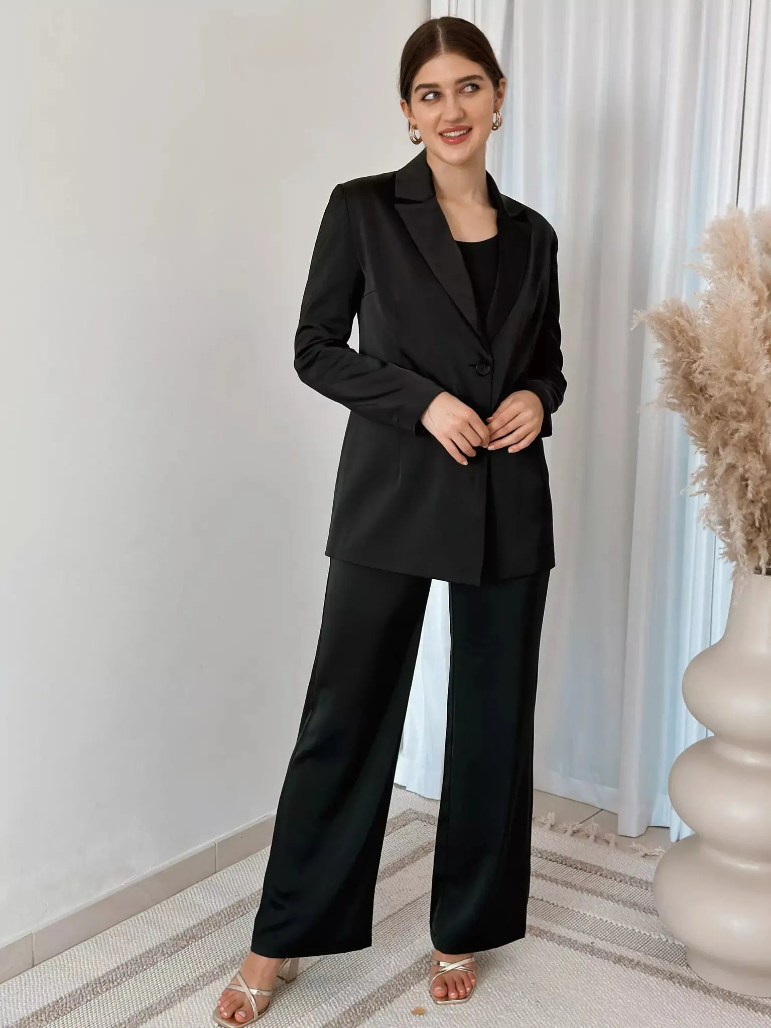 Luxe Blazer and Pants Set