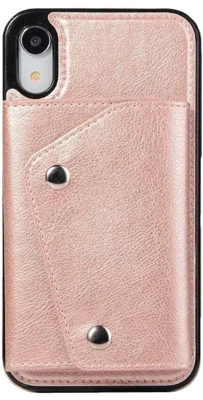 Pink Vegan Leather | Wallet Case